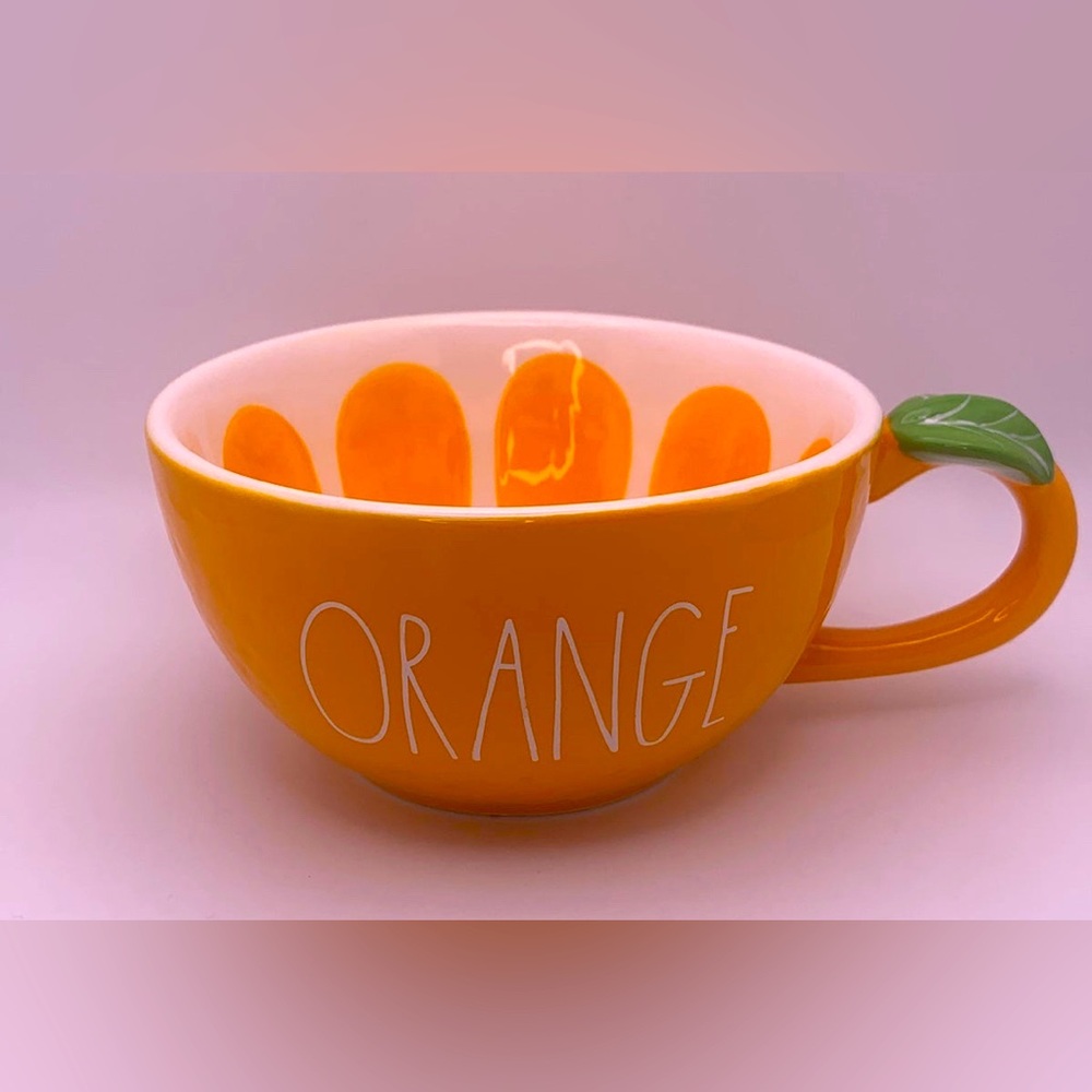 Rae Dunn Orange cup